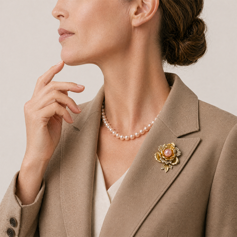 Sterling Silver, Silk-Knotted