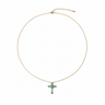 Turquoise Cross Necklace