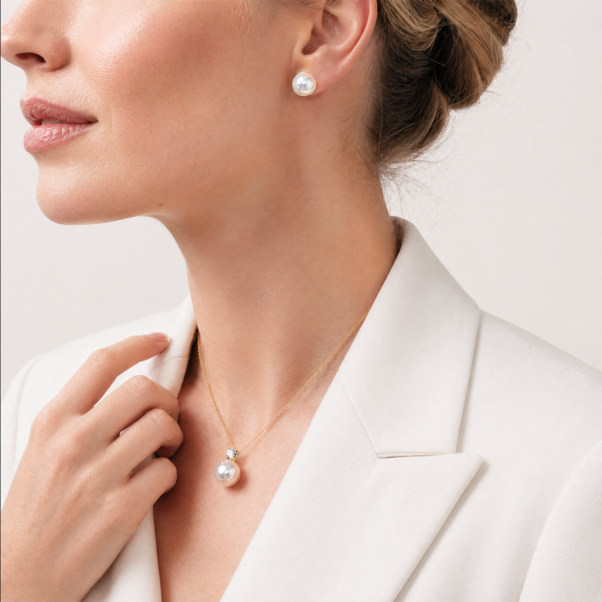Aurora Blush Pearl Set 4