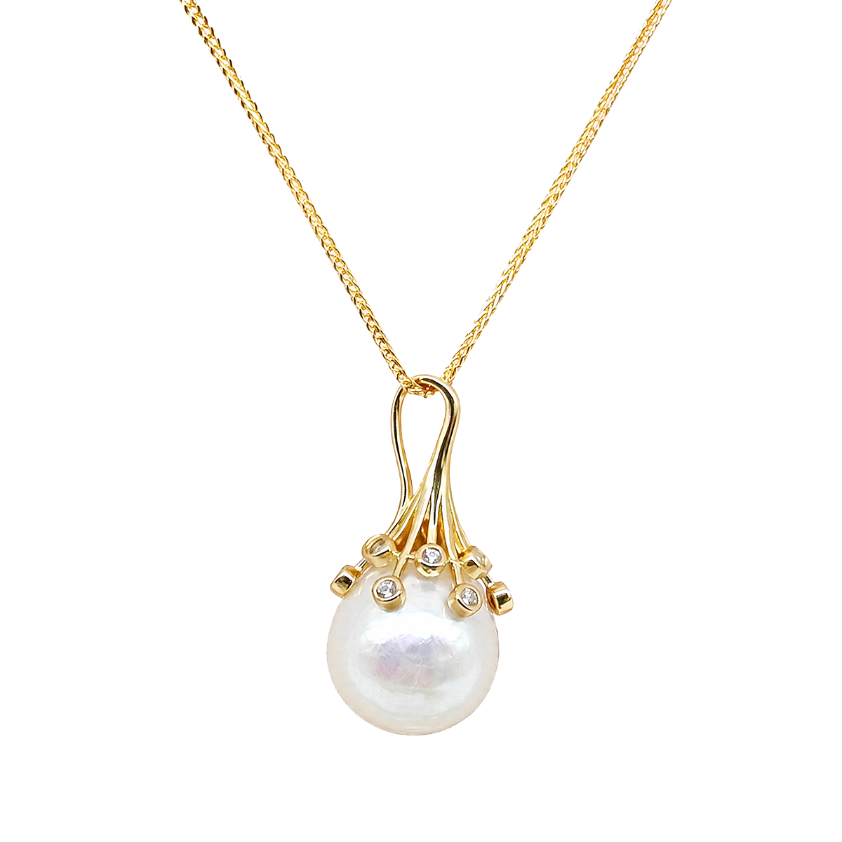 Aurora Umbrella Pearl Necklace 1
