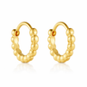Beaded Hoop Earrings
