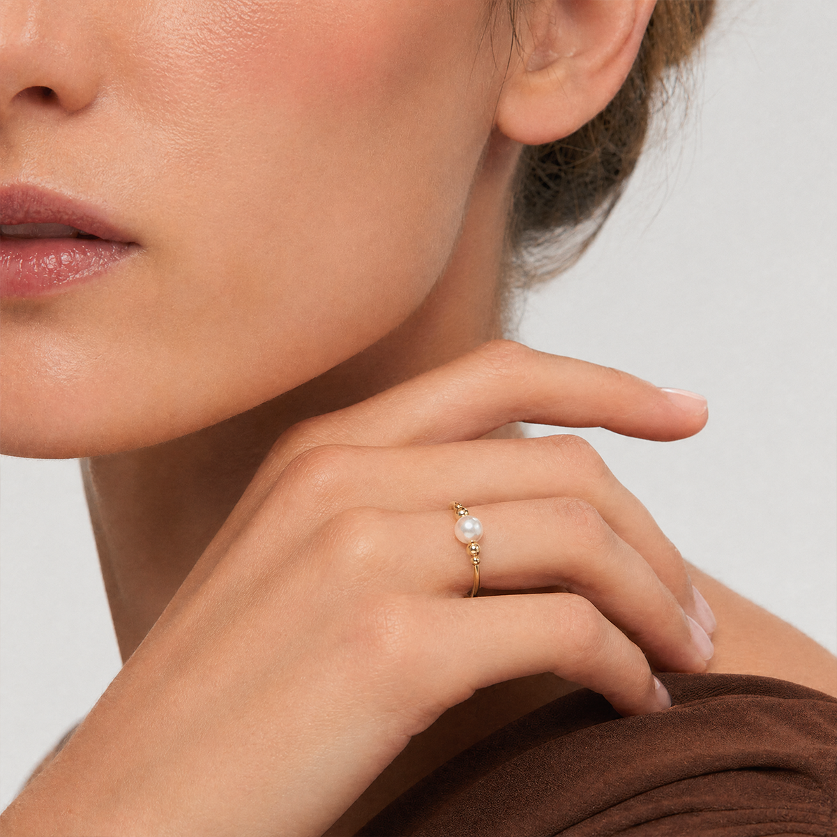 Golden Grace Akoya Ring 3