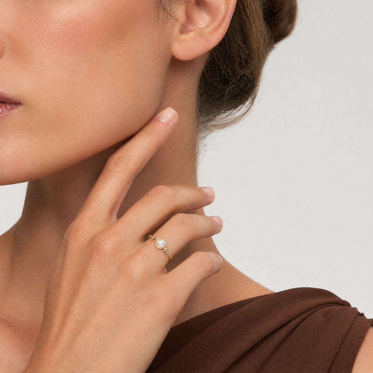 Golden Grace Akoya Ring 4
