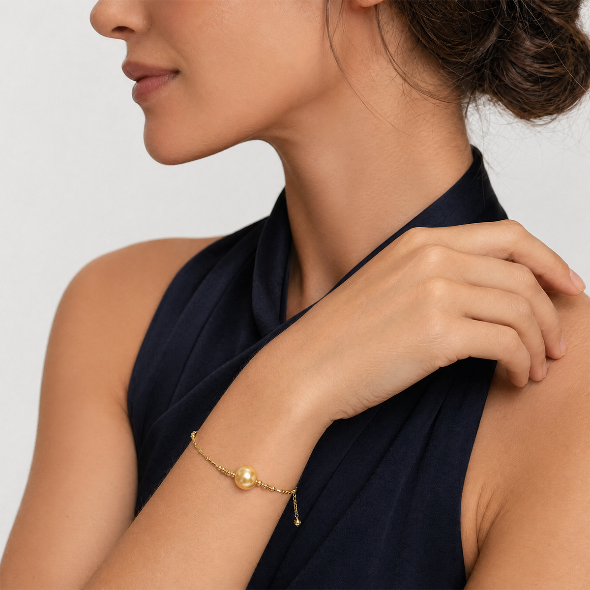Golden Pineapple Glow Bracelet 2