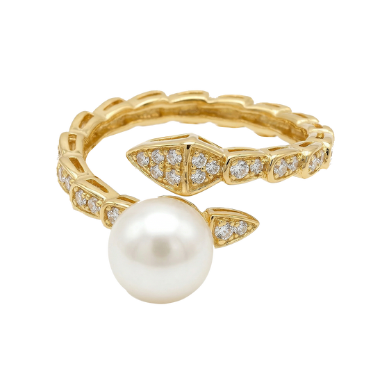 Golden Serpent Glow | Ring