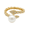 Golden Serpent Glow | Ring