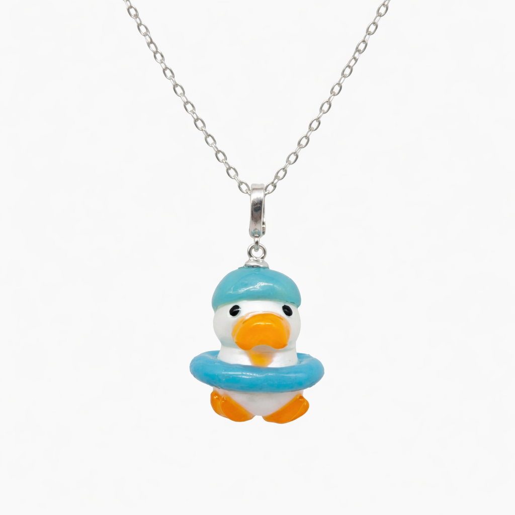 Lucky Duck Pendant Necklace 1