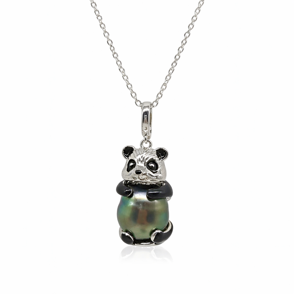Lucky Panda Pearl Necklace 1