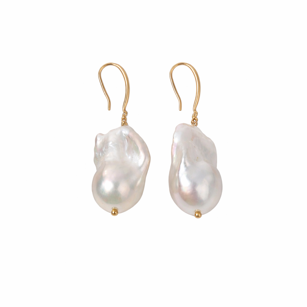 Lumi Baroque Pearl Earrings 1