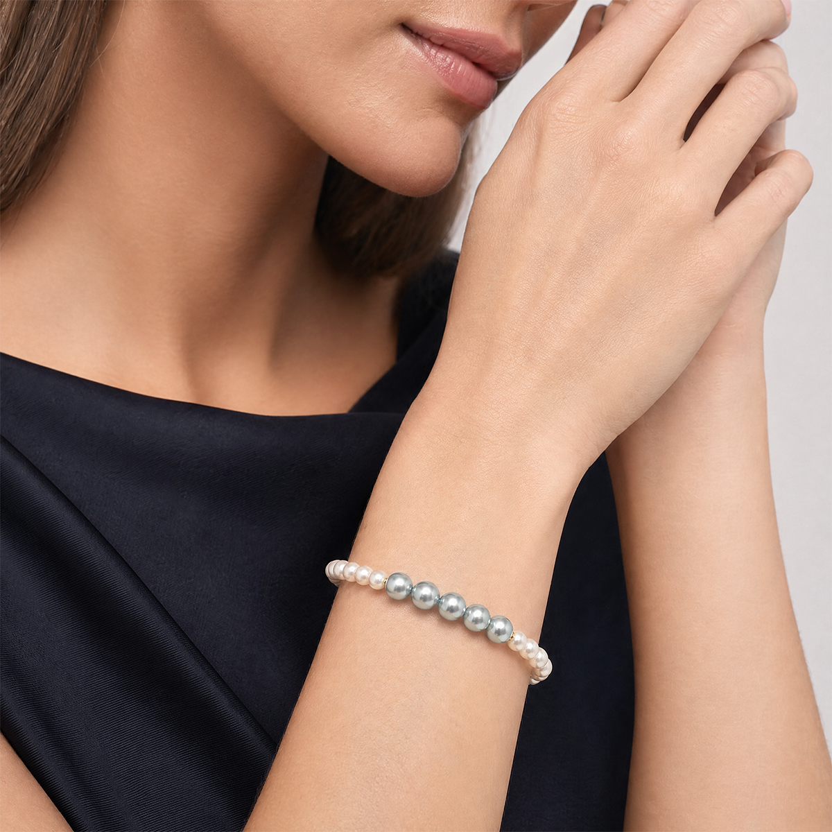 Moonlit Glow Crescent Bracelet 2