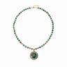 Moss Halo Necklace