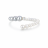 Ombré Pearl Diamond Ring