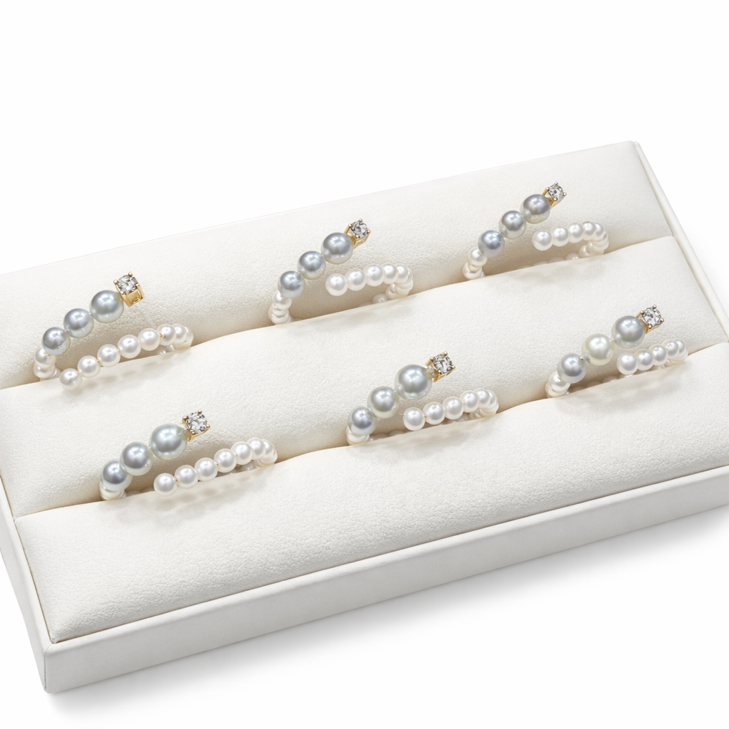 Ombr Pearl Diamond Ring 3