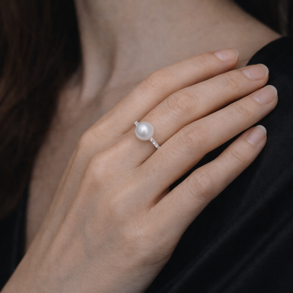 Pav South Sea Pearl Ring 2