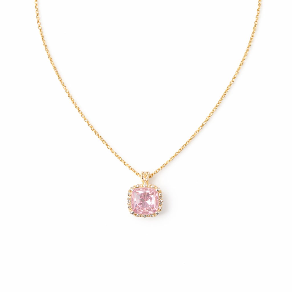 Pink Aura Necklace 1