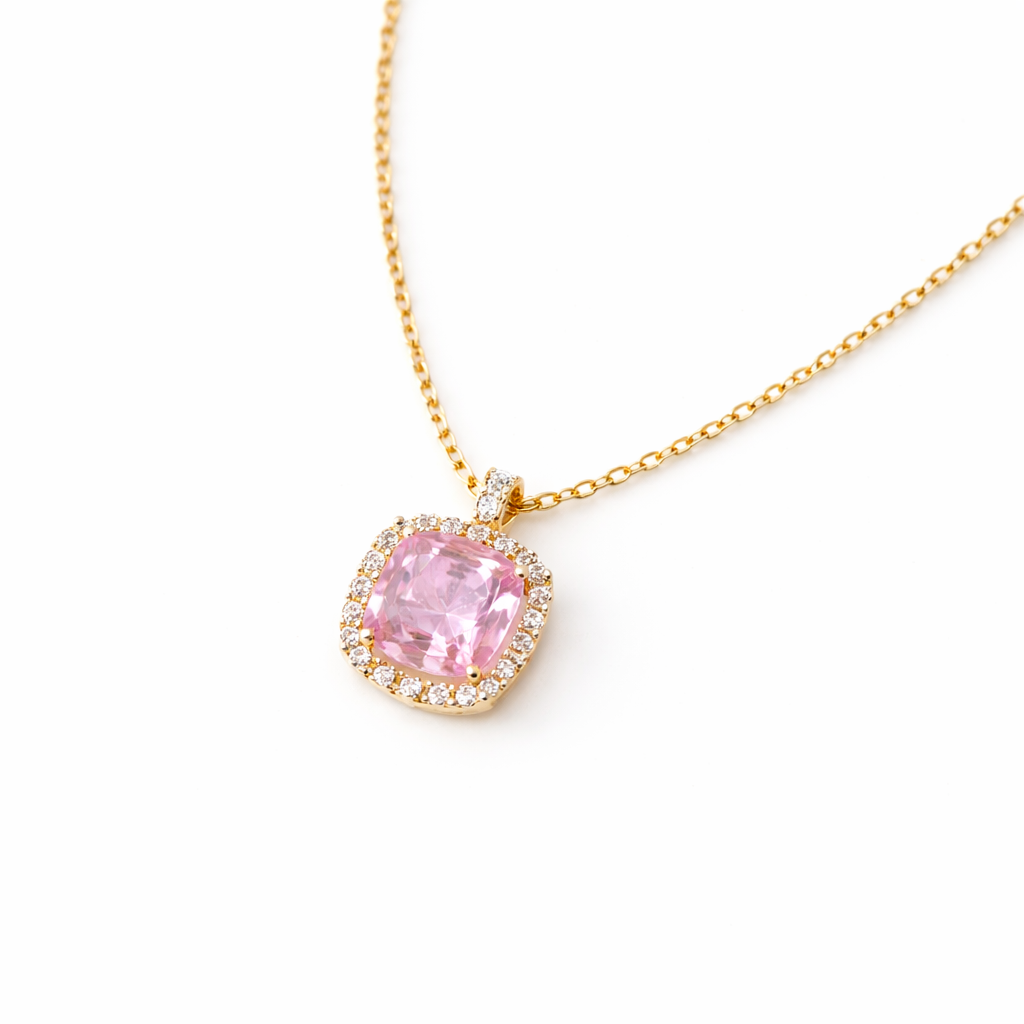 Pink Aura Necklace 2
